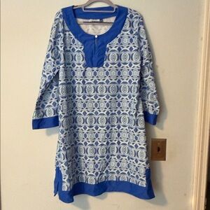 Cabana Life Bright Blue cover up